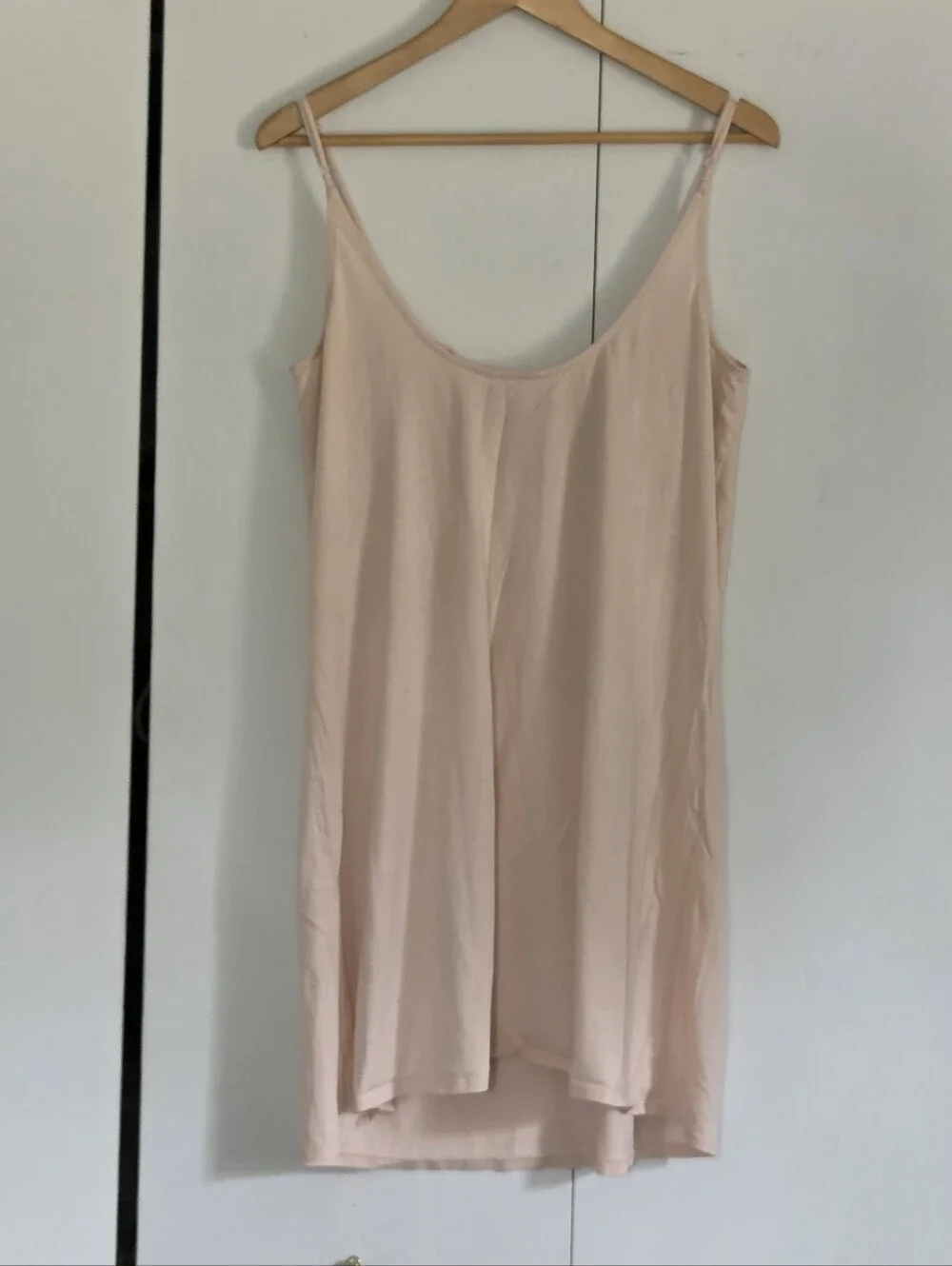 Skin Organic Women's Soft Scoop Chemise Slip in Blush
